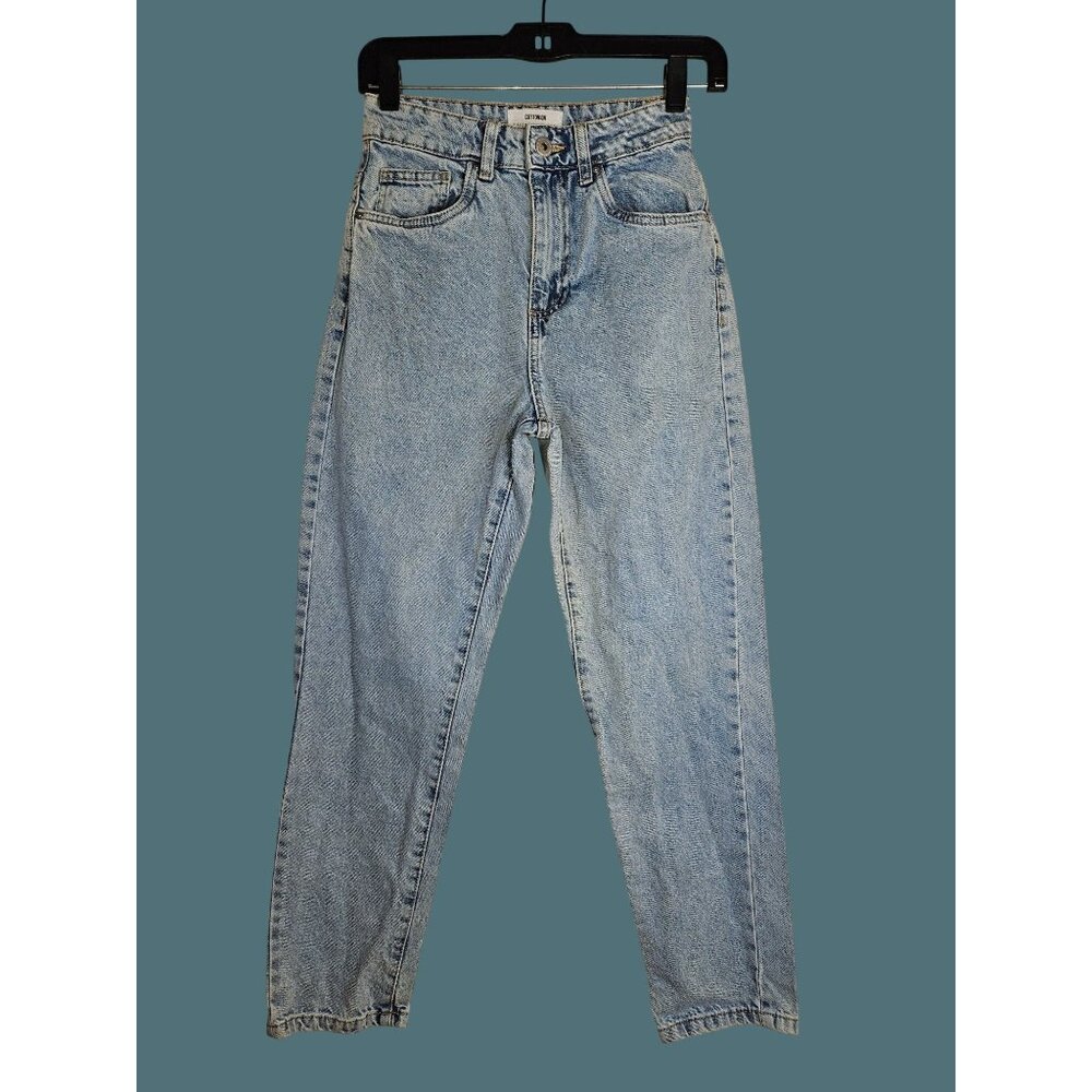 Cotton-On Mom Y2K Loose Tapered High Waist Jeans Women Size 2